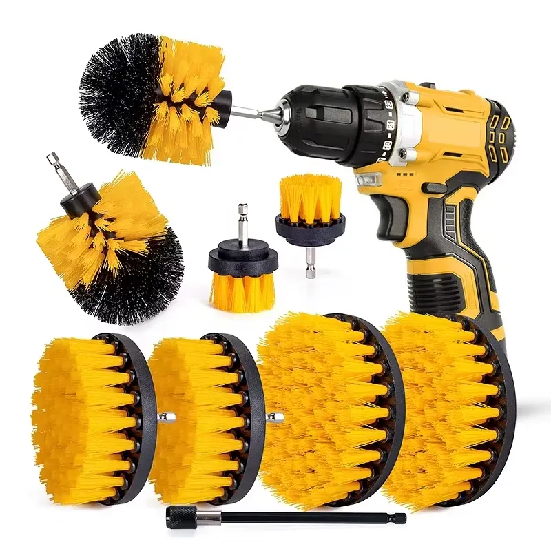 Dirt Brush Interior - ชุดอุปกรณ์ล้างรถ 9 ชิ้น พร้อมแปรงทำความสะอาด ช่วยขจัดคราบสกปรกได้อย่างมีประสิทธิภาพ สำหรับการดูแลรักษารถยนต์ทั้งภายในและภายนอก