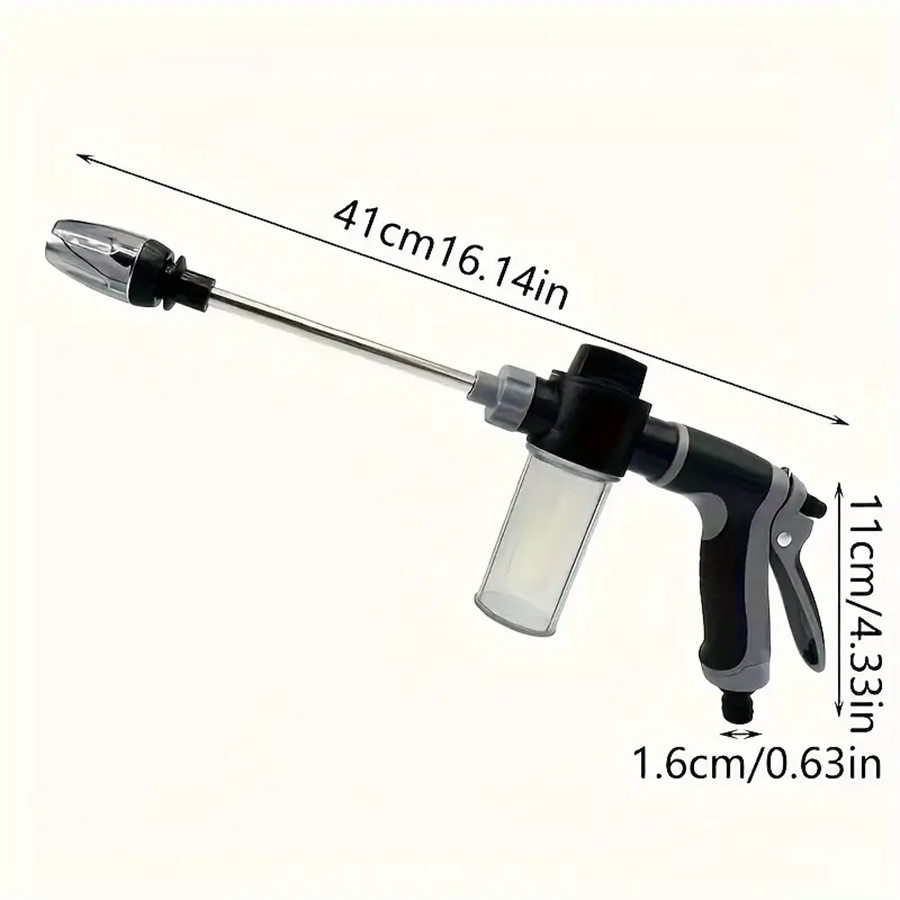 ปืนฉีดน้ำแรงดันสูงแบบด้ามยาวสำ - Pressure Washer Foam Gun บทวิจารณ์และราคา