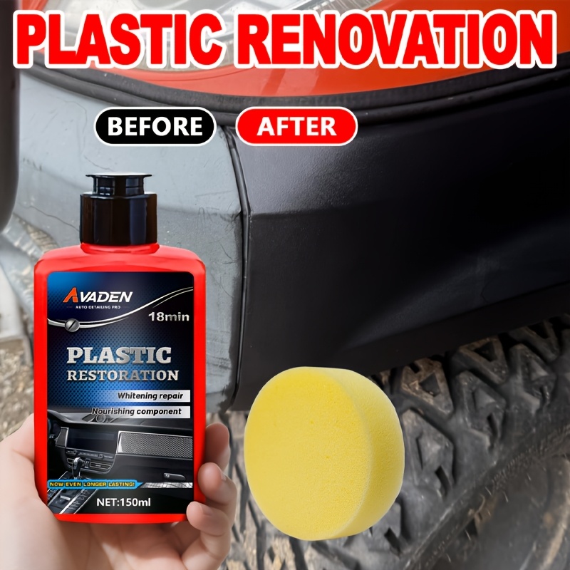 น้ำยาฟื้นฟูสีดำสำหรับขอบตกแต่ง - Trim Restorer Plastic บทวิจารณ์และราคา