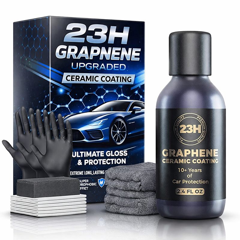 สเปรย์เคลือบเซรามิกนาโนกราฟีนส - Car Wax Ceramic Coating บทวิจารณ์และราคา